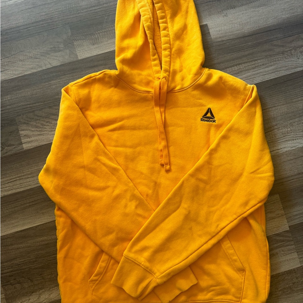 Reebok Golden Yellow Pullover Hoodie